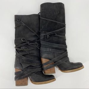 Free People royal rush leather boots